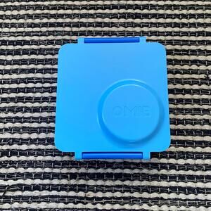 🌿OMIE Box Insulated Bento Lunch Box Leakproof Thermos Food Jar Blue Orange